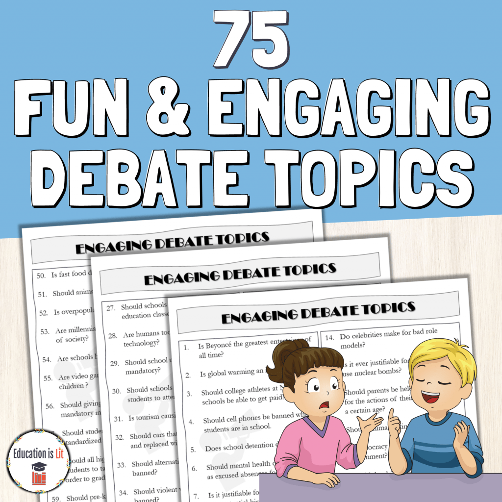 debate topics related to education