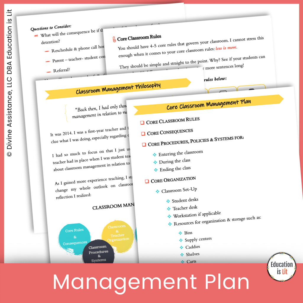 Classroom Management Archives – Education is Lit